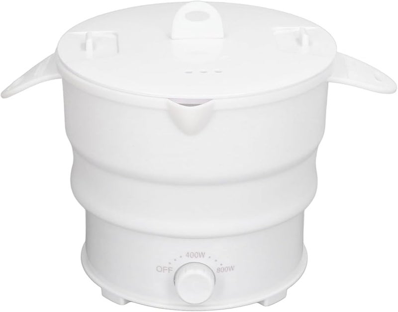 Yosoo Foldable Electric Hot Pot Cooker 1 2L 800W Portable Travel Size 20x17x8 Cm - Image 2