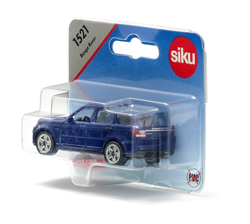 siku 1521 Range Rover Metal/Plastic Blue Tow Bar Can be Combined with Siku Models on the Same Scale - Image 2