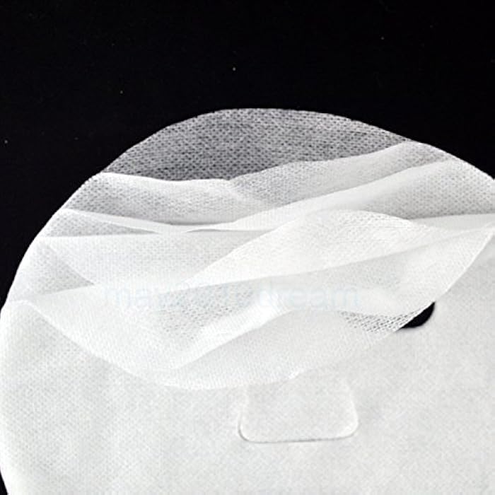 ONWON 100 Pcs DIY White Color Natural Spa Skin Care Skin Fiber Paper Pre-cut Facial Paper Sheet Facial Mask - Image 3