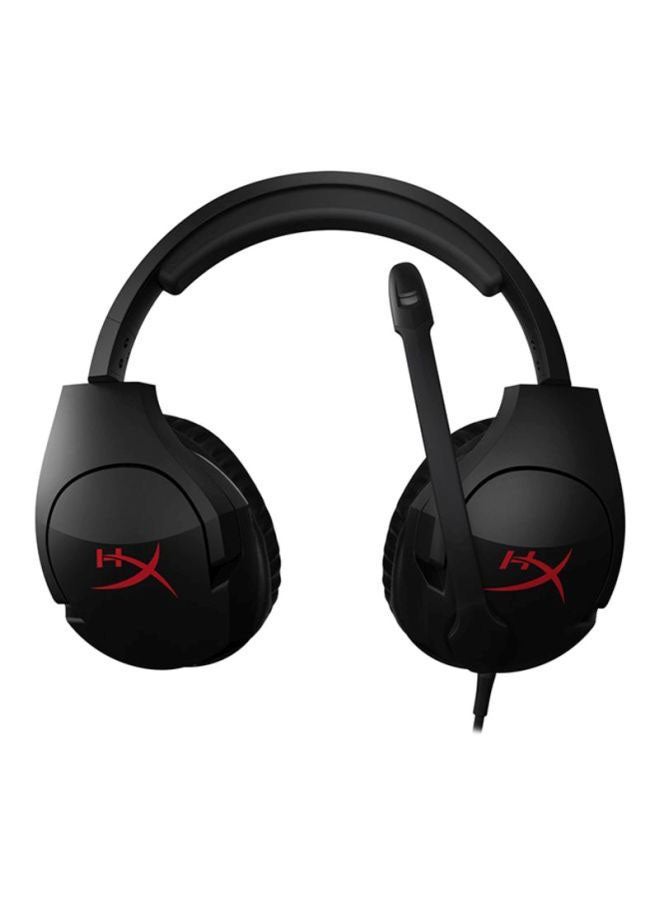 هايبركس سماعة ألعاب HyperX Cloud Stinger مريحة من إسفنج الذاكرة HyperX Signature، دوارة لكتم صوت ميكروفون إلغاء الضوضاء، متوافقة مع سماعة رأس الكمبيوتر - Image 4