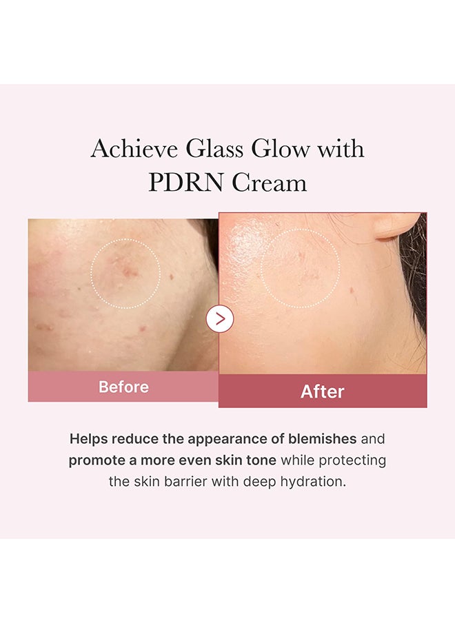 Medicube Salmon DNA PDRN Pink Hyaluronic Moisturizing Cream, Pink Soothing Cream, Hyaluronic acid, Niacinamide, Hydrating & Firming, Uneven Skin Tone, Pore Care, Korean Skincare | 50ml  - Image 3