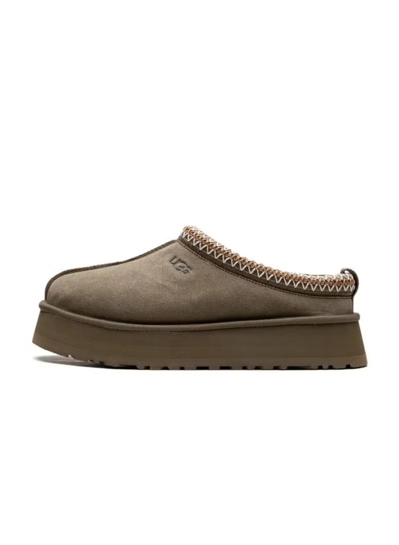 UGG Women's Tazz Platform Slipper – Burnt Olive Suede - Image 2