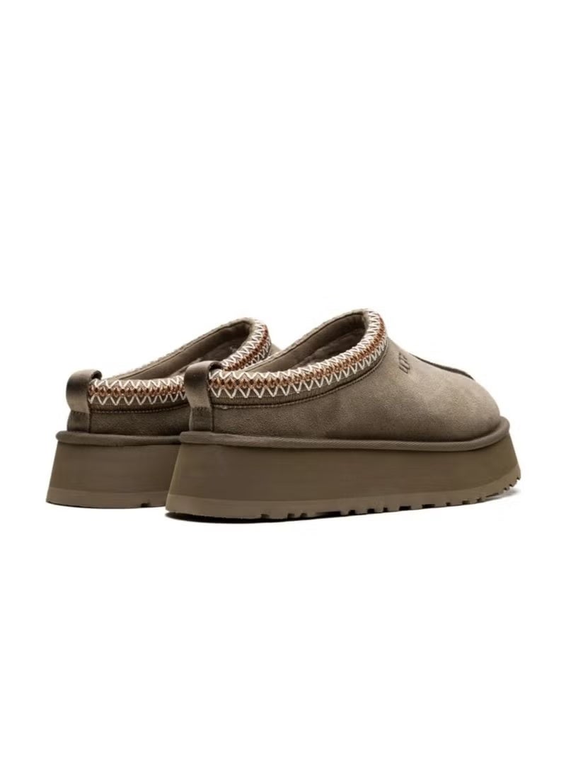 UGG Women's Tazz Platform Slipper – Burnt Olive Suede - Image 3