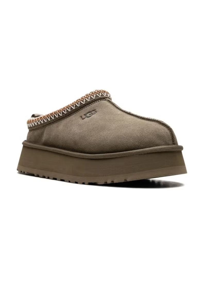 UGG Women's Tazz Platform Slipper – Burnt Olive Suede - Image 4