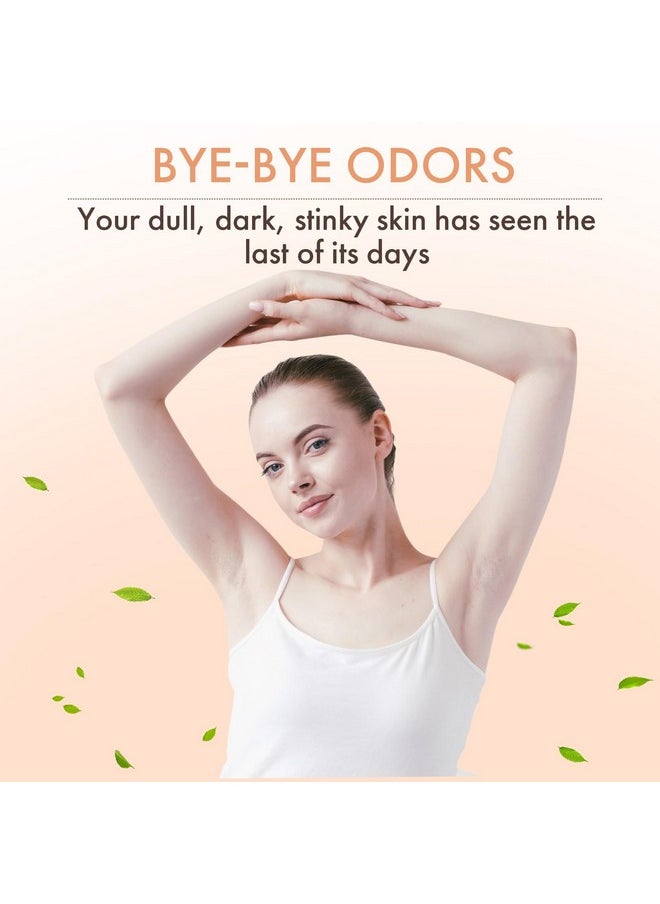Erbaid - Persimmon Soap For Body Odor Control Purifying Deodorizing Persimmon Body Wash For Eliminating Nonenal Body Odor Underarms Intimate Inner Thigh Bikini Area Smelly Feet Natural Deodorant Soap - Image 1