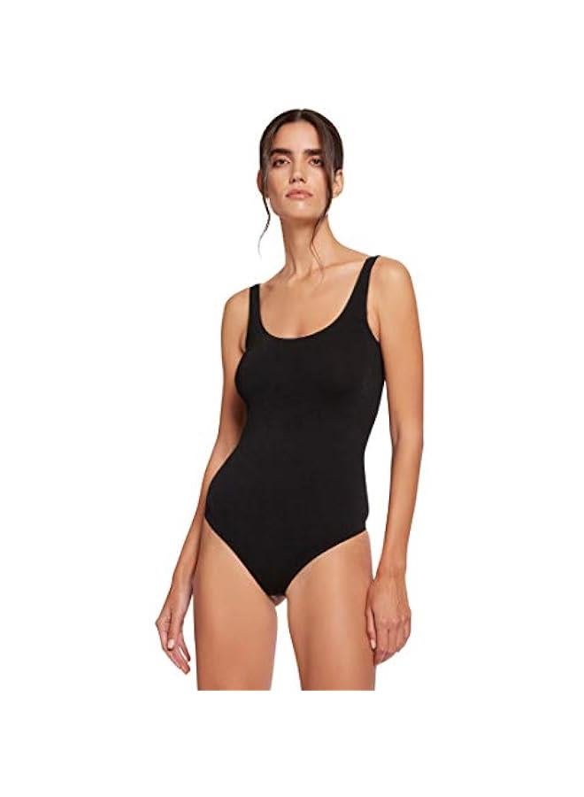 Seamless Comfortable Bodysuit Tank Top Perfect for Layering under Fitted Jackets and Coats  - Image 1