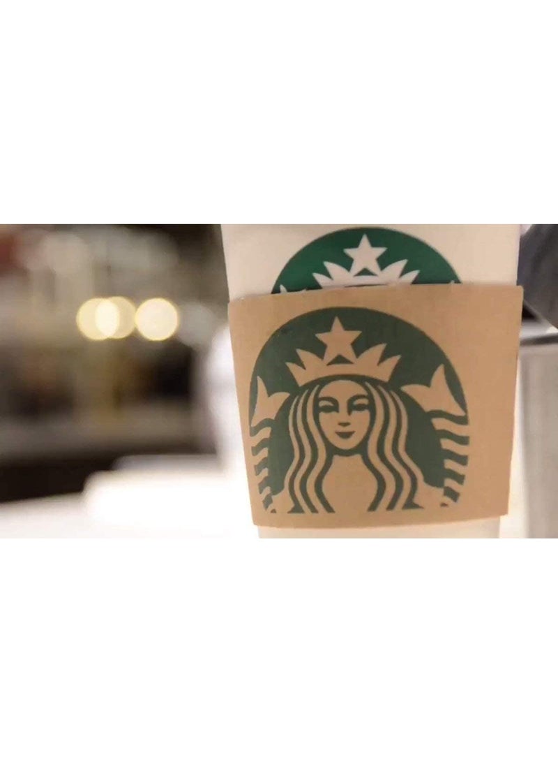 Starbucks Coffee Cup Sleeves (Jackets) - Pack of 10 Pieces - Image 2
