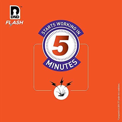 DND Flash Mosquito Repellent Refill | Liquid Vaporiser | 3X Turbo Power | Pack of 12-45ml Each - Image 5