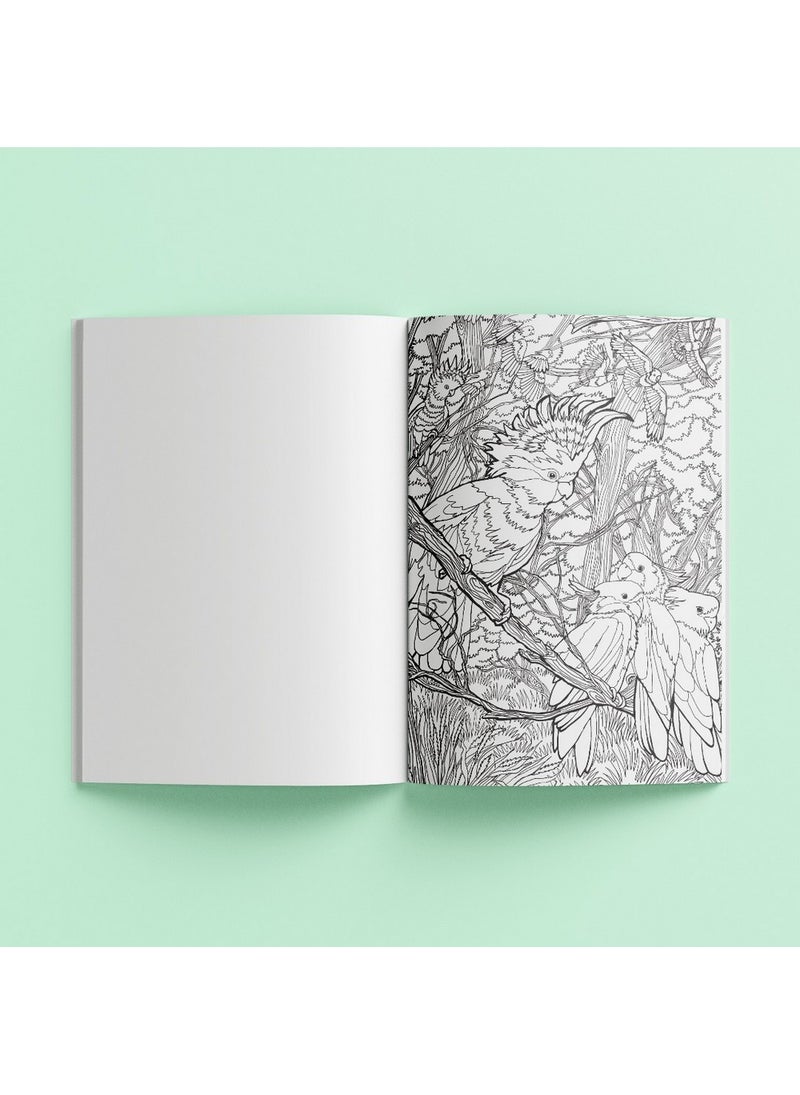 Hinkler Art Maker Ultimate Colouring Carry Case include 20-Coloured Artists Pencil, 10 Coloured Markers, Over 90 IMages, Amazing Animals Edition, a Complete Colouring Set for Kids - Image 4