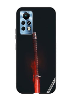 Protective Case Cover For Infinix Note 11 Pro The Mortal Blade Design Multicolour
