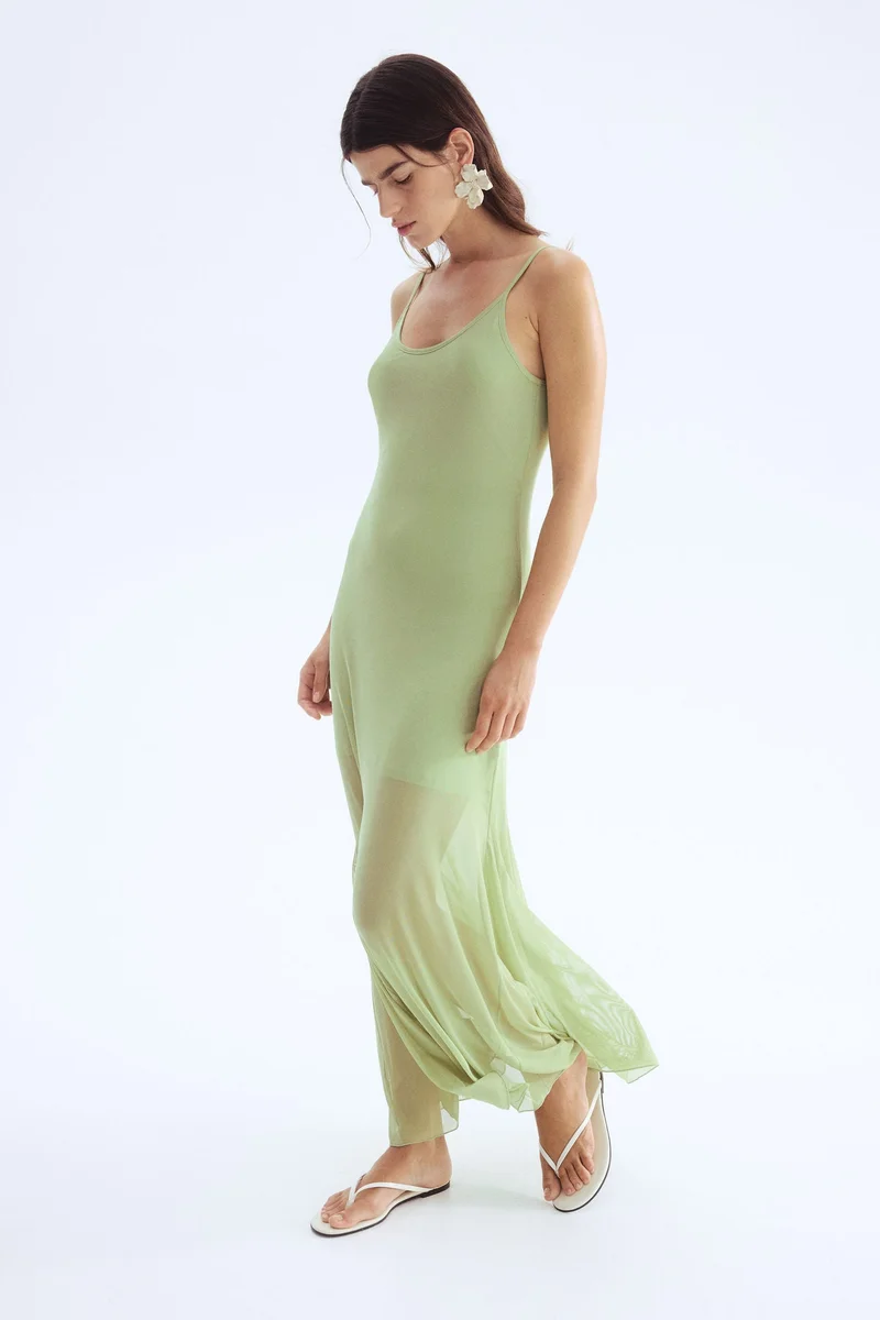 H&M Strappy mesh dress