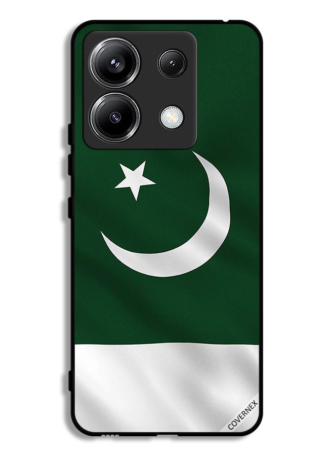Covernex Xiaomi Redmi Note 13 Pro 5G Protective Case Cover Pakistan Flag - Image 1