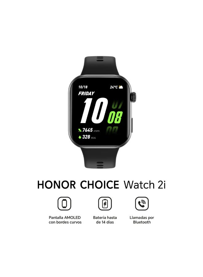 HONOR Choice Watch 2i Smart Watch, HD Display, Health Monitoring, Multiple Sports Modes, Long Battery Life – Black - Image 4