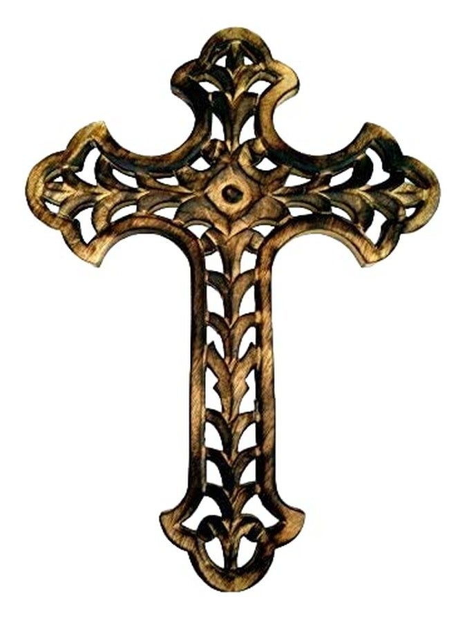 آيكونزجر Iconsgr صليب خشبي منحوت يدويًا، مسيحي، يوناني، أرثوذكسي / R16 - Image 1