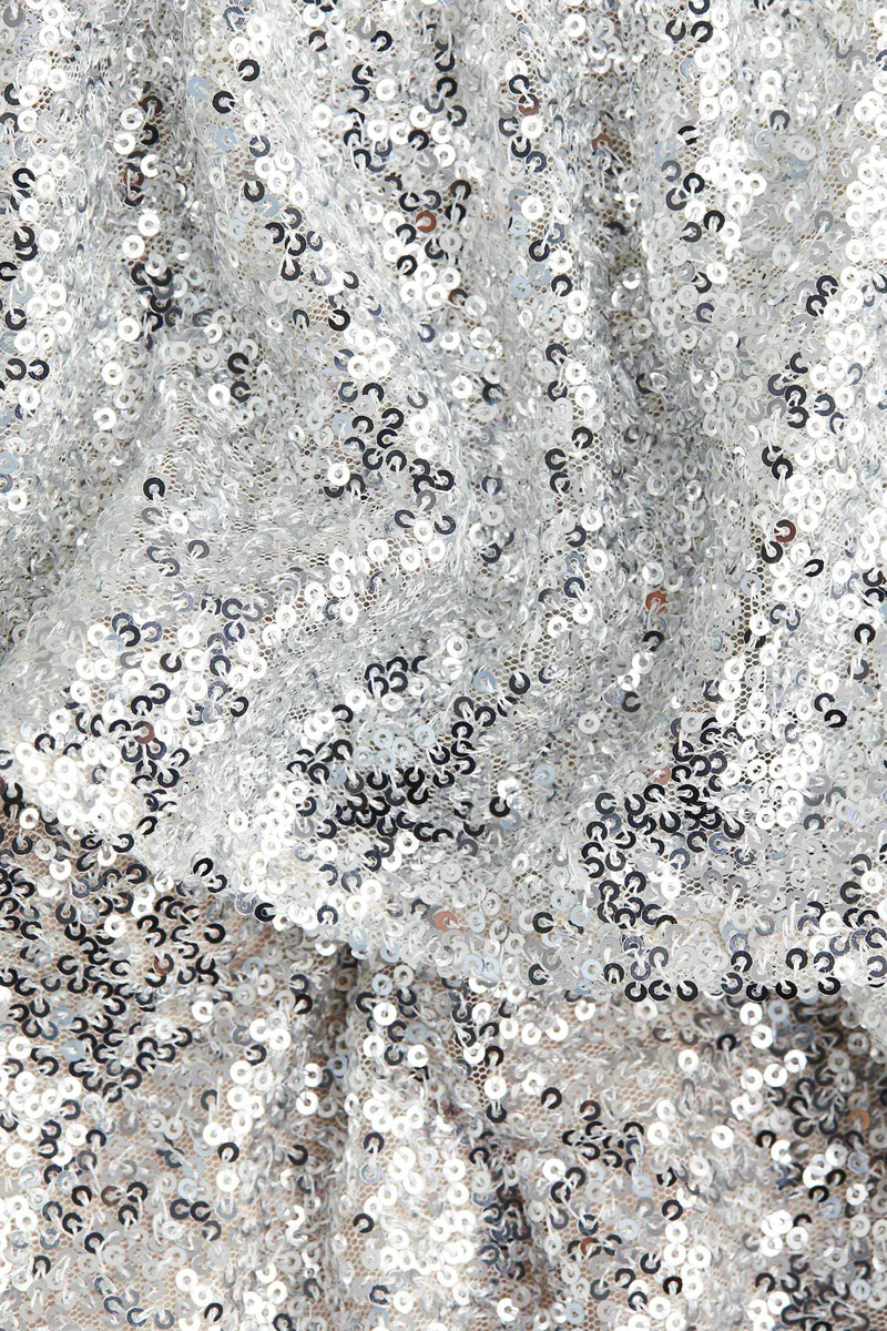 H&M Tiered sequined skirt