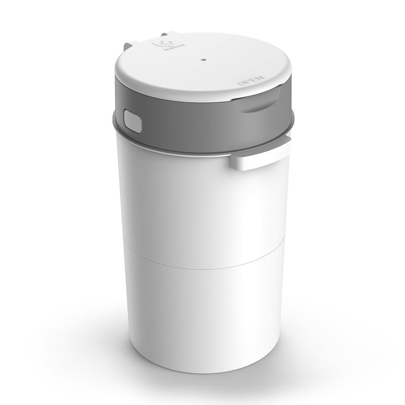 Bellababy Diaper Pail Upgrade Baby Diaper Bin with Double Odor Locking Includes 4 Refills 270 inchespcs Compact Design for Nursery - Image 4