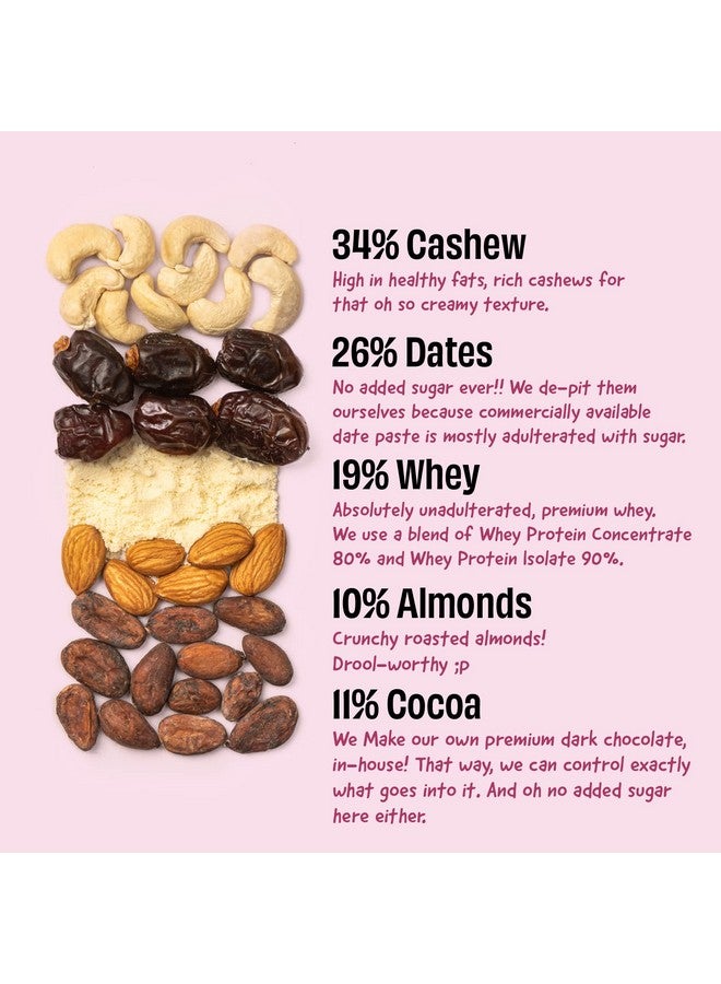 The Whole Truth - High Protein All in One 20g Protein Bar - Pack of 5 x 67g each - No Added Sugar - No Preservatives - No Artificial Flavours - All Natural - Image 5