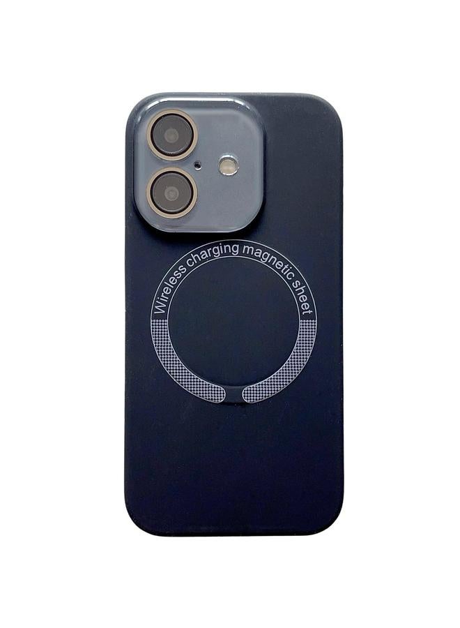 اس-توب جراب لهاتف iPhone 16 مع نافذة صغيرة وعدسة زجاجية من الأكريليك وغطاء هاتف MagSafe من السيليكون - Image 1