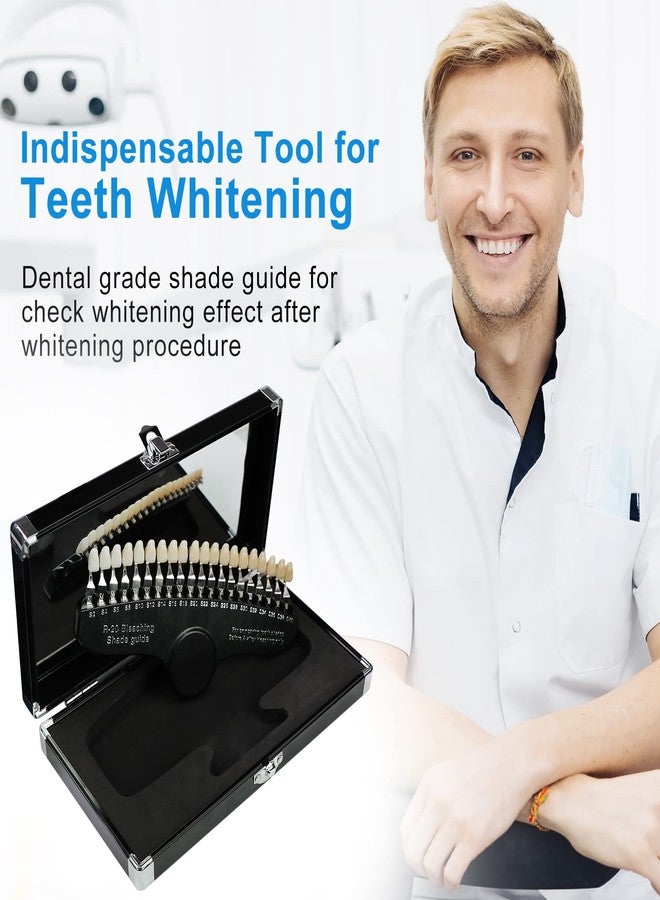 EZGO Professional 3D R-20 Dental Teeth Whitening Shade Guide for Dentist Tracking Teeth Whitening Course, 20 Colors Tooth Shade Guide - Image 3