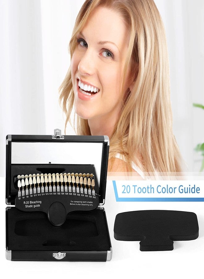 EZGO Professional 3D R-20 Dental Teeth Whitening Shade Guide for Dentist Tracking Teeth Whitening Course, 20 Colors Tooth Shade Guide - Image 5