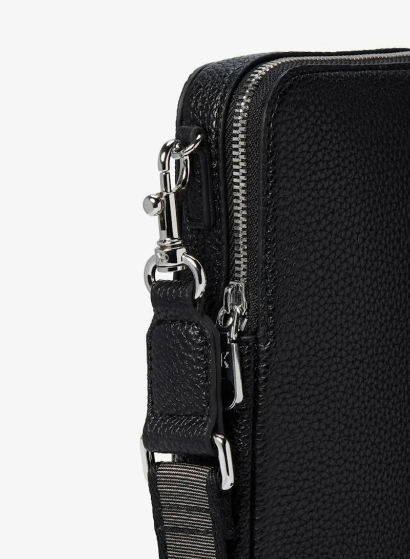 Calvin Klein Black Logo Crossbody Phone Bag for Women | Best Price UAE