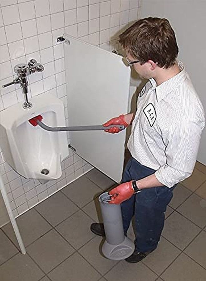 أنجر رؤوس استبدال Unger لنظام فرشاة المرحاض Ergo، أحمر، قطعتان/عبوة - Image 2