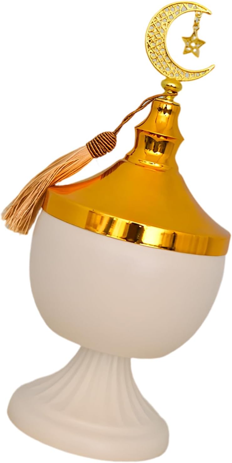 Stylish Muslims Festival Iron Candy Ramadans Snacks Storage Bowl for Festive Decorations and Household Storage Needs Muslims Festival Decors Container - Image 3