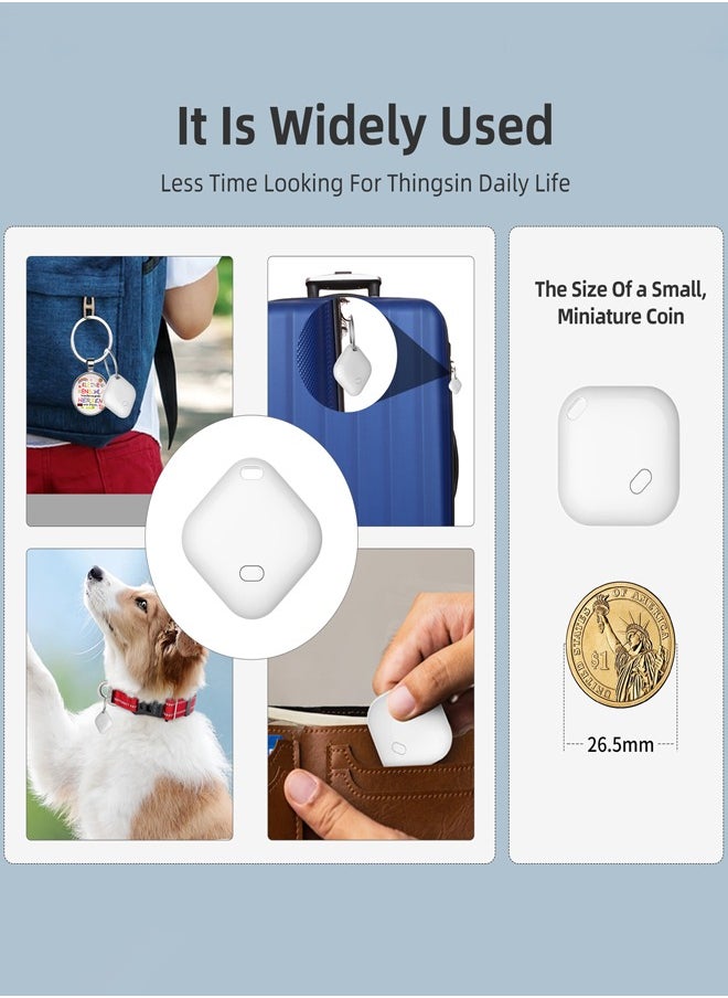 Generic - Key Finder & Tracker, Bluetooth Tracker Work with Apple Find My (iOS Only), Item Tracker Tag for Keys, Bags, Wallets,Replaceable CR2032 Lithium Batteries - Image 1