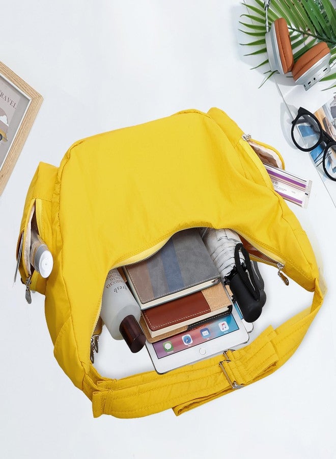 XEYOU Nylon Crossbody Bag for Women and Men Casual Lightweight Crescent Shoulder Hobo Purse With Soft Adjustable Strap - Image 2