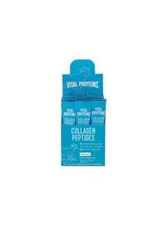 Vital Proteins Collagen Peptides Powder Supplement (Type I, III) Travel Packs, Hydrolyzed Collagen for Skin Hair Nail Joint - Dairy & Gluten Free - 10g per Serving - Unflavored (20ct per Box)