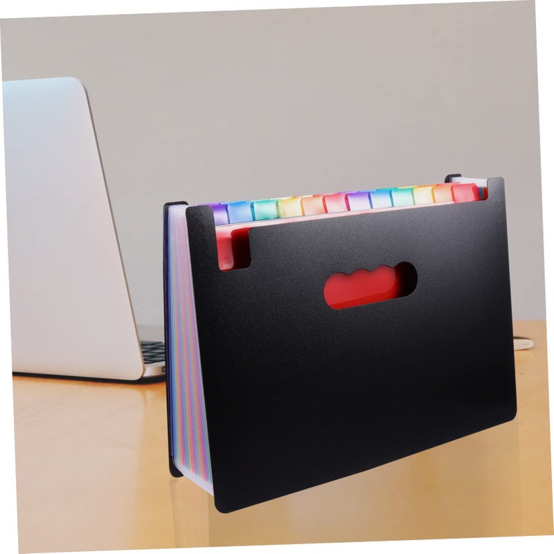 Plastic Document Organizer Folder Folio Holder Portfolio - Image 5