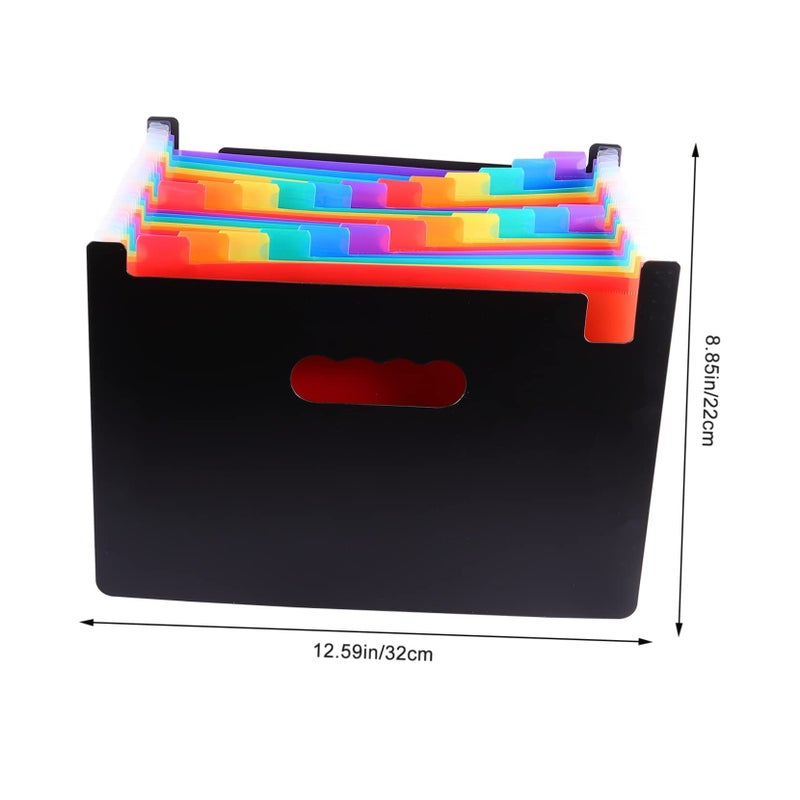 Plastic Document Organizer Folder Folio Holder Portfolio - Image 3