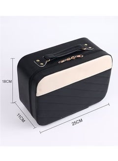 Makeup Bag with Mirror, Travel Makeup Case for Women and Makeup Artists Cosmetic Organizer Large Make Up Bags Portable Waterproof Cosmetic Bag for Women, Large Capacity Toiletries Bags, Multifunctional Storage Makeup Case - pzsku/Z8F5A8D84FE201CD2341CZ/45/_/1740983993/af932ba8-8ea4-4c71-b33a-187a0c89d3e3