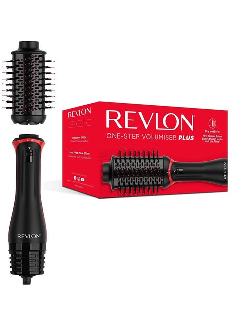 One-Step Plus - Hair Dryer and Volumizer Black/Red