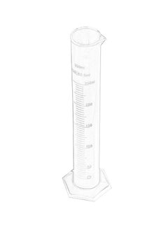 Generic Plastic Measuring Cylinder Clear 300 x 81mm  - Image 1