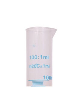 Generic Plastic Measuring Cylinder Clear 300 x 81mm  - Image 3