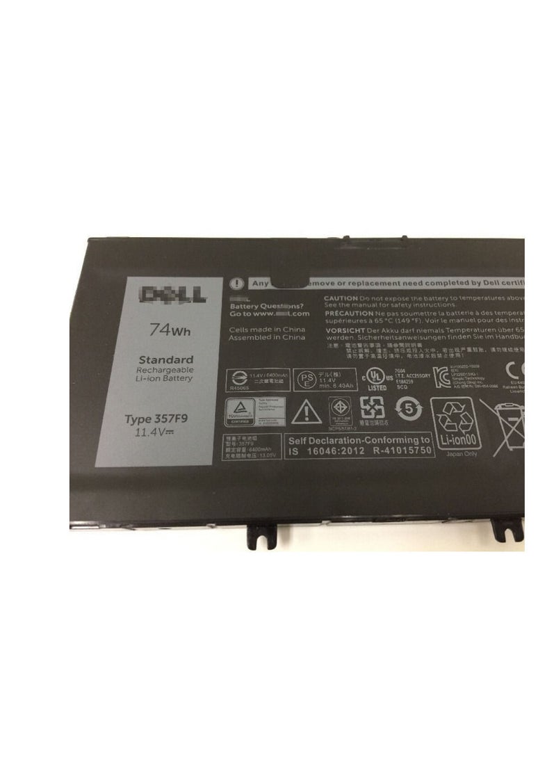 CSF DELL 357F9 Laptop Battery  Dell 15 7559 7557 5576  - Image 1