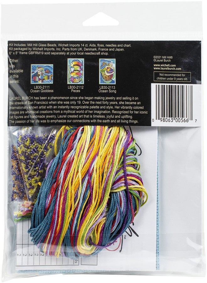 Mill Hill Counted Cross Stitch SEA Horses, Multi - Image 2