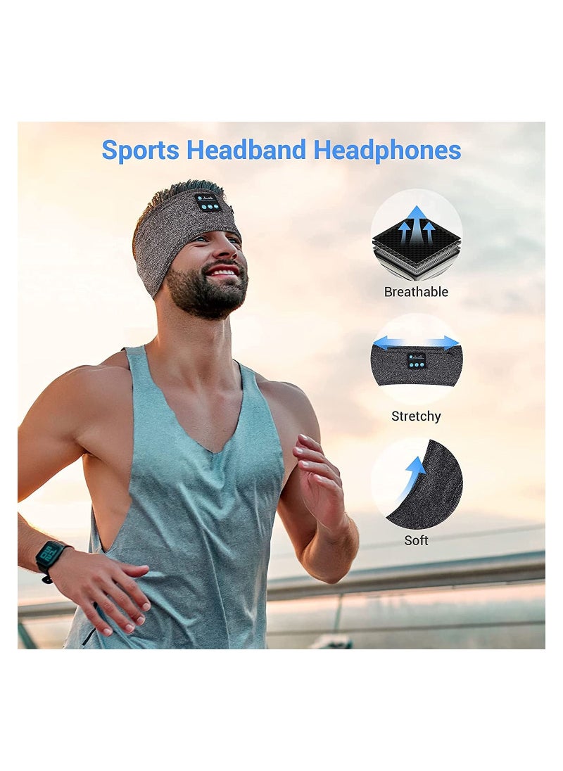 Generic - Sleep Headphones Headband Gadgets Gifts for Men & Women Sleeping Headphones Headband Ultra-Soft Wireless Music Sports Headphones Headsets with Thin Speakers - Image 1