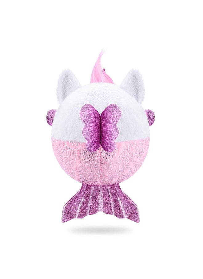 Rainbocorns Mermaidcorn (Kitten) By Zuru Collectible Plush Mermaid Surprises Cuddle Plush Stuffed Animal Surprise Egg Stickers Magic Sands & Bubble Mixture For Girls 3+ Up  - Image 4
