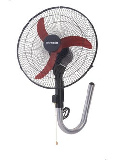 Fresh Fresh Wall Fan, Ghost Without Remote Control, 18 Inch - Black  - Image 1