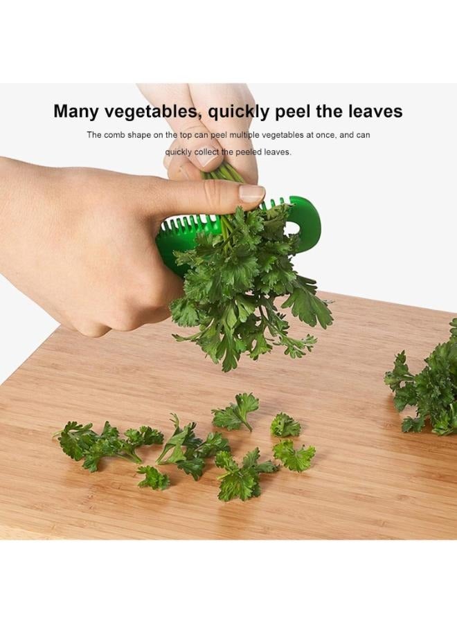 Kitchen Gadgets Leaf Stripping Tool Separator Good Grips Herb and Kale Stripping Comb Peeler  - Image 4