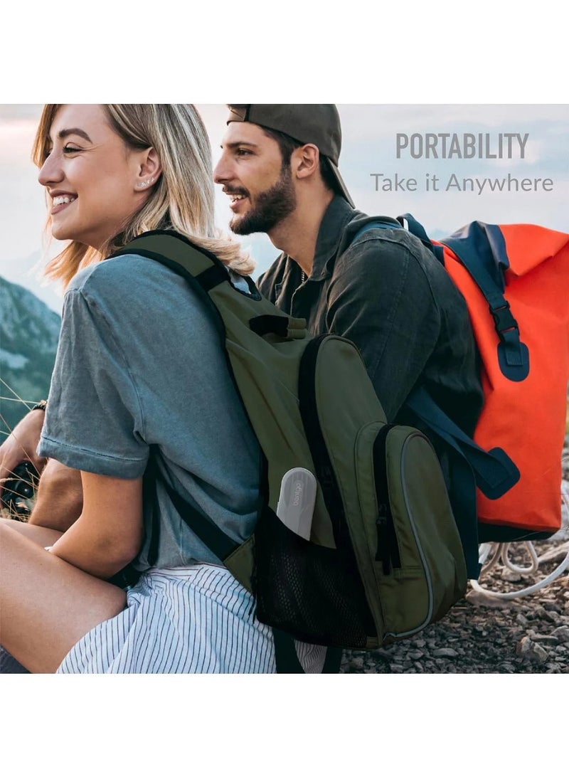 Bentgo Stainless Steel Utensil Set  Gray Portable 3-Piece Cutlery Set with Case ,Fork, Spoon & Knife ,Reusable, Durable, Travel-Friendly - Image 4