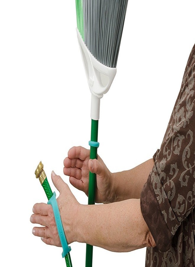 EazyHold Silicone Universal Cuff Aid for Limited Hand Grip, Cerebral Palsy, Therapy, Adaptive Eating Tableware Spoon Fork Holder, Disabled Assistive Equipment (Youth to Adult-5 Pack) - Image 4