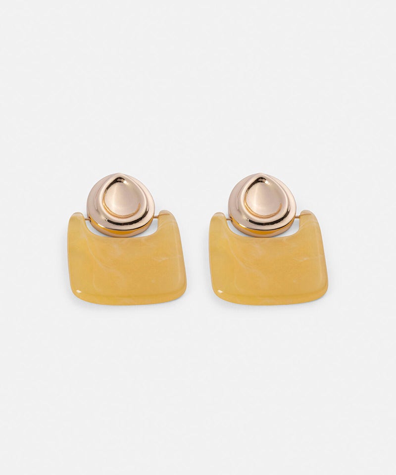 Ipekyol Combined Resin Earrings - Image 1