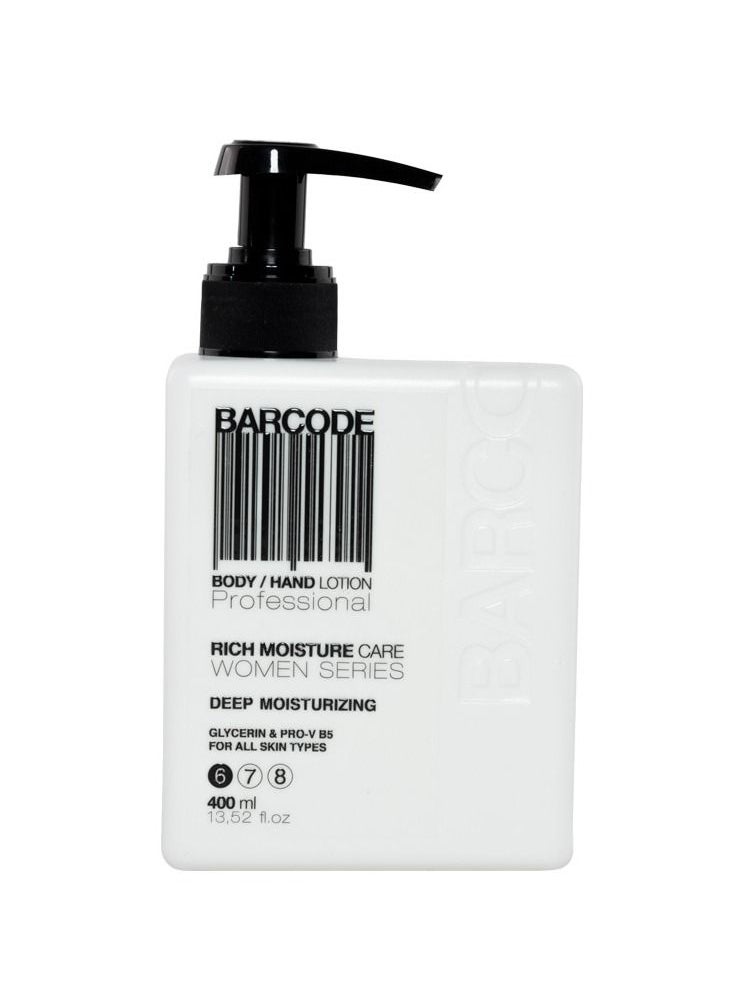 Barcode - Barcode Body And Hand Lotion Rich Moisturizing 400 ml - Image 1