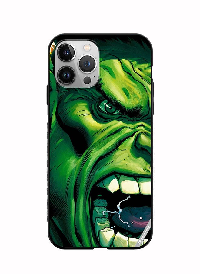 VR CREATIVE Protective Case Cover For Apple iPhone 12 Pro Max Hulk Face Design Multicolour - Image 1