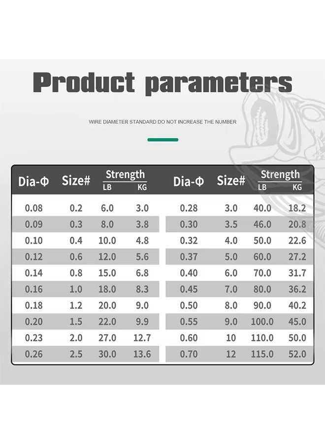 خيط صيد نايلون 500 متر، سلك قوي أحادي الفلوروكربون، قوة شد فائقة، مناسب للديكور المعلق، صنع الإكسسوارات، الحرف اليدوية والطائرات الورقية - Image 3