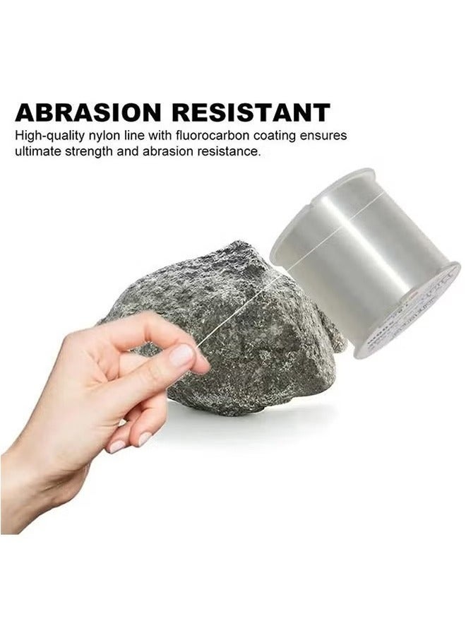 خيط صيد نايلون 500 متر، سلك قوي أحادي الفلوروكربون، قوة شد فائقة، مناسب للديكور المعلق، صنع الإكسسوارات، الحرف اليدوية والطائرات الورقية - Image 4