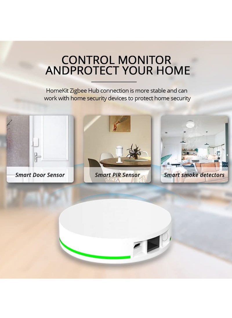 Excefore Hub Gateway, Compatible with Alexa/Google Home, WiFi Smart Home Hub, Smart Home Bridge, App Remote Control, Work with Tuya ZigBee Smart Device  - Image 5